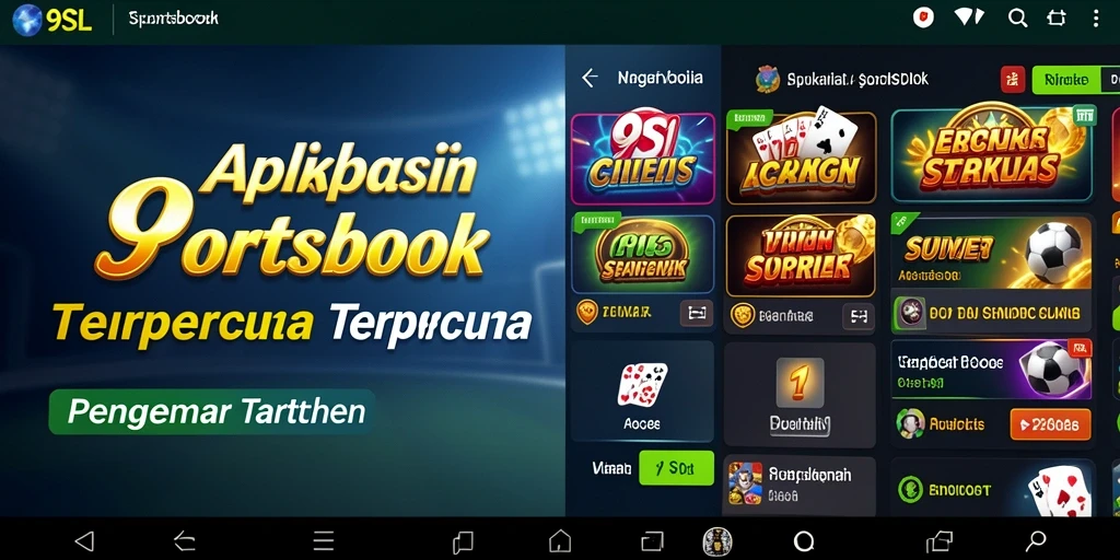 Tampilan gameplay menarik dari aplikasi Sportsbook 9SL.