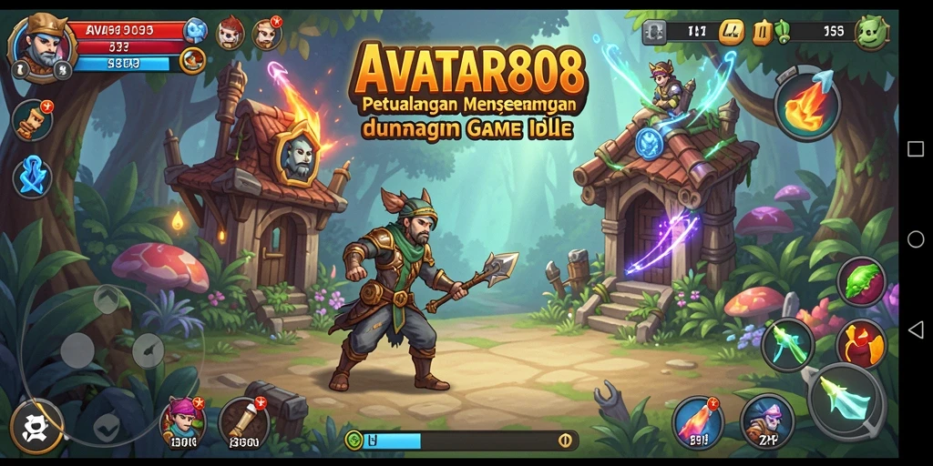 Tampilan gameplay <strong>AVATAR808</strong> yang menarik dan interaktif.