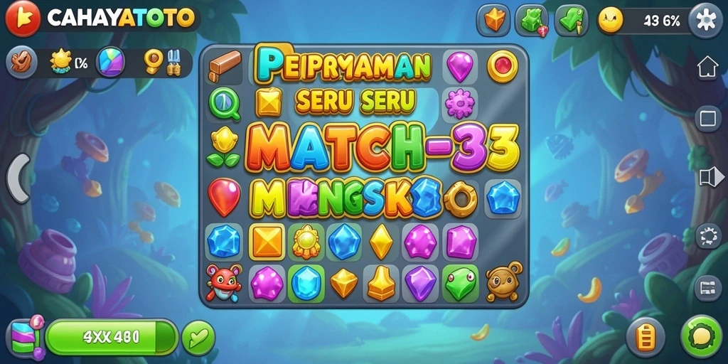 Tampilan gameplay seru dari CAHAYATOTO yang menantang.