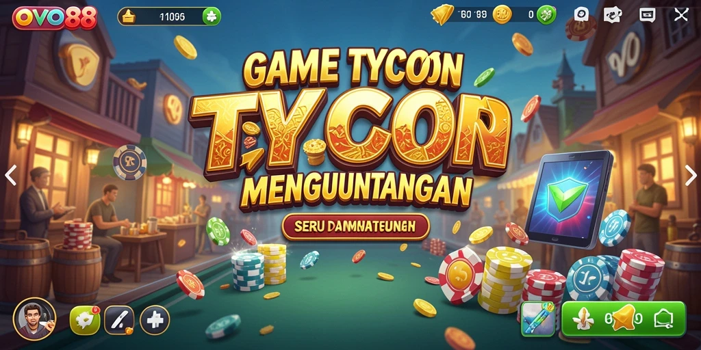 Tangkapan layar gameplay OVO88 yang menarik dengan aktivitas Tycoon.