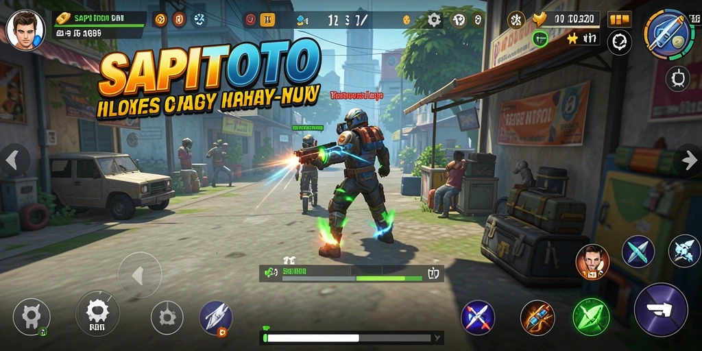 Tampilan antarmuka SAPITOTO yang intuitif dan menarik.