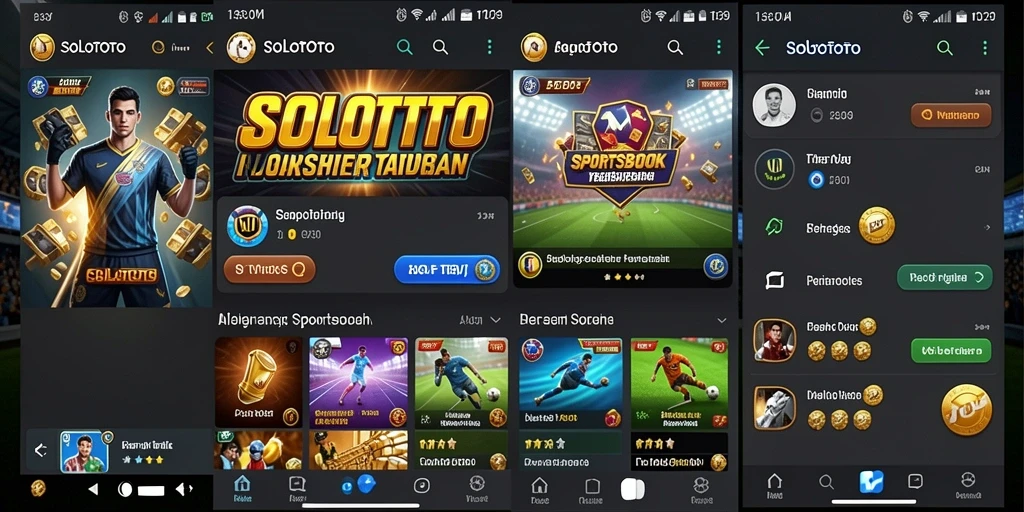 Tampilan gameplay aplikasi Sportsbook SOLOTOTO yang menarik.